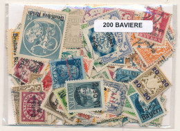 Offer   Lot Stamp - Paqueteria -  Estados Alemanes / Baviera 200 Sellos Difere - Vrac (max 999 Timbres)