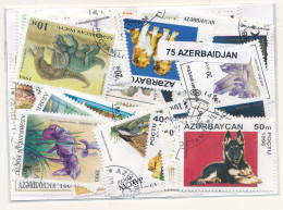 Offer   Lot Stamp - Paqueteria -  Azerbaidjan 75 Sellos Diferentes  (Mixed Con - Vrac (max 999 Timbres)