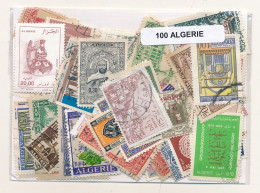 Offer   Lot Stamp - Paqueteria -  Argelia 100 Sellos Diferentes  (Mixed Condit - Vrac (max 999 Timbres)
