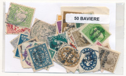 Offer   Lot Stamp - Paqueteria -  Estados Alemanes / Baviera 50 Sellos Diferen - Vrac (max 999 Timbres)