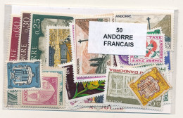 Offer   Lot Stamp - Paqueteria -  Andorra / Francesa 50 Sellos Diferentes  (Mi - Vrac (max 999 Timbres)