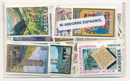 Offer   Lot Stamp - Paqueteria -  Andorra / Española 50 Sellos Diferentes  (Mi - Vrac (max 999 Timbres)