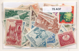 Offer   Lot Stamp - Paqueteria -  Africa Occidental 75 Sellos Diferentes  (Mix - Vrac (max 999 Timbres)