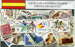 Offer   Lot Stamp - Paqueteria -  Andorra / Española 150 Sellos Diferentes  (M - Vrac (max 999 Timbres)