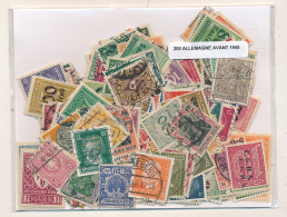 Offer   Lot Stamp - Paqueteria -  Alemania / Imperio 200 Diferentes Anteriores - Vrac (max 999 Timbres)