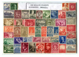 Offer   Lot Stamp - Paqueteria -  Alemania / Imperio 500 Diferentes Anteriores - Vrac (max 999 Timbres)