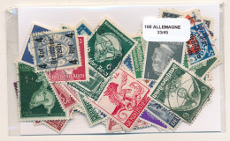 Offer   Lot Stamp - Paqueteria -  Alemania / Imperio 100 Diferentes 3er Reich - Vrac (max 999 Timbres)
