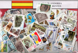 Offer   Lot Stamp - Paqueteria -  Andorra / Española 300 Sellos Diferentes  (M - Vrac (max 999 Timbres)