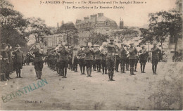 Angers * The Marseillaise And The Spangled Banner * Fanfare Orchestre Musique * Américains WW1 Guerre 14/18 War ? - Angers