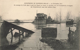 Montreuil Bellay * Catastrophe 23 Novembre 1911 * Passage Train 404 Pont Du Thouat * Ligne Chemin De Fer - Montreuil Bellay