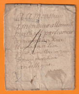 1778 - Marque Postale Sur Lettre Avec Corresp Paternelle De 3 P Vers Lion LYON, En Diligence - Taxe 4 - Règne Louis XVI - 1701-1800: Precursori XVIII