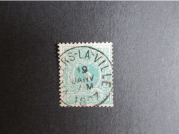 Nr 45 - Centrale Stempel Villers-la Ville - Coba + 8 - 1869-1888 Lion Couché