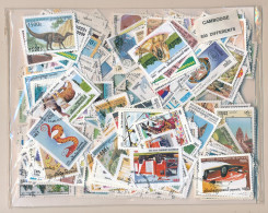 Offer   Lot Stamp - Paqueteria -  Camboya 800 Sellos Diferentes  (Mixed Condit - Vrac (max 999 Timbres)