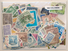 Offer   Lot Stamp - Paqueteria -  Colombia 300 Sellos Diferentes  (Mixed Condi - Vrac (max 999 Timbres)