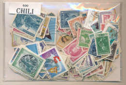 Offer   Lot Stamp - Paqueteria -  Chile 400 Sellos Diferentes  (Mixed Conditio - Vrac (max 999 Timbres)