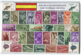 Offer   Lot Stamp - Paqueteria -  Colonias Españolas / Varios 200 Sellos Difer - Vrac (max 999 Timbres)