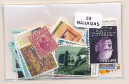 Offer   Lot Stamp - Paqueteria -  Bahamas 50 Sellos Diferentes  (Mixed Conditi - Vrac (max 999 Timbres)