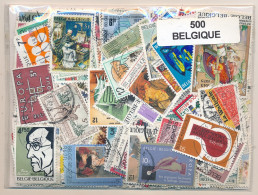 Offer   Lot Stamp - Paqueteria -  Bélgica 500 Sellos Diferentes  (Mixed Condit - Vrac (max 999 Timbres)