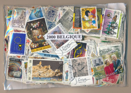 Offer   Lot Stamp - Paqueteria -  Bélgica 2000 Sellos Diferentes  (Mixed Condi - Vrac (max 999 Timbres)