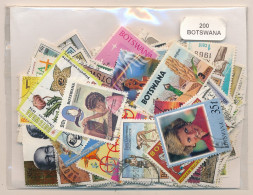 Offer   Lot Stamp - Paqueteria -  Botswana 200 Sellos Diferentes  (Mixed Condi - Vrac (max 999 Timbres)