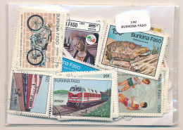Offer   Lot Stamp - Paqueteria -  Burkina Fasso 150 Sellos Diferentes  (Mixed - Vrac (max 999 Timbres)