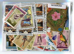 Offer   Lot Stamp - Paqueteria -  Burundi 300 Sellos Diferentes  (Mixed Condit - Vrac (max 999 Timbres)