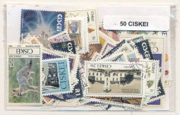 Offer   Lot Stamp - Paqueteria -  Ciskey 50 Sellos Diferentes  (Mixed Conditio - Vrac (max 999 Timbres)