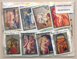 Offer   Lot Stamp - Paqueteria -  Congo Frances 400 Sellos Diferentes  (Mixed - Vrac (max 999 Timbres)