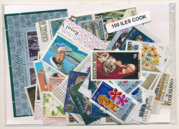 Offer   Lot Stamp - Paqueteria -  Cook 100 Sellos Diferentes  (Mixed Condition - Vrac (max 999 Timbres)