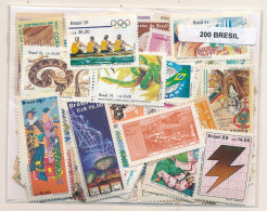 Offer   Lot Stamp - Paqueteria -  Brasil 200 Sellos Diferentes  (Mixed Conditi - Vrac (max 999 Timbres)