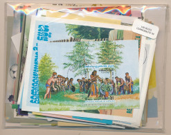 Offer   Lot Stamp - Paqueteria -  Colonias Francesas 100 Hojitas Diferentes  ( - Vrac (max 999 Timbres)