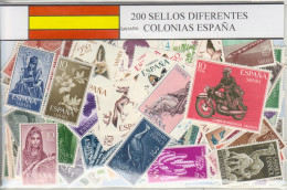Offer   Lot Stamp - Paqueteria -  Colonias Españolas / Sahara 200 Sellos Difer - Vrac (max 999 Timbres)