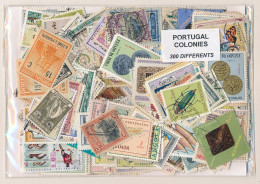 Offer   Lot Stamp - Paqueteria -  Colonias Portuguesas 300 Sellos Diferentes - Vrac (max 999 Timbres)