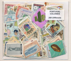 Offer   Lot Stamp - Paqueteria -  Colonias Portuguesas 200 Sellos Diferentes - Vrac (max 999 Timbres)