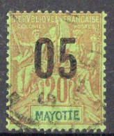 MAYOTTE Timbre-poste N°24 Oblitéré TB  Cote 2€00 - Oblitérés