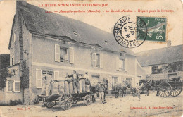 CPA 50 ANNEVILLE EN SAIRE LE GRAND MOULIN DEPART POUR LA LIVRAISON - Autres & Non Classés