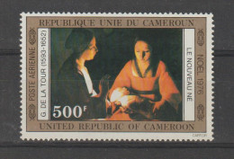 Cameroun 1976 Noel Peintures G De La Tour PA 253, 1 Val ** MNH - Cameroun (1960-...)