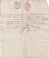 Beerlegem/Zwalm - Kwitantie - 1797  (V2441) - Manuskripte