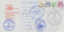 Germany Antarctic Heli Flight From Polarstern To Neumayer 12.10.1986 (ML166A) - Polar Flights