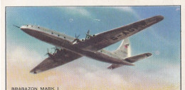 1 Brabazon Mark1   - Modern British Aircraft 1953 - Beaulah Tea -  Trade Card - Churchman