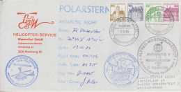 Germany Antarctic Heli Flight From Polarstern To Antarctica 13.10.1986 (ML167A) - Polar Flights