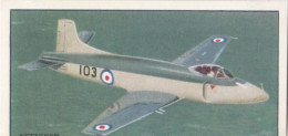 1Vickers Supermarine, Attacker - Modern British Aircraft 1953 - Beaulah Tea -  Trade Card - Churchman
