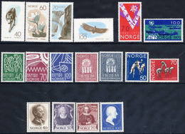 NORWAY 1970 Complete Commemorative Issues MNH / **. - Full Years