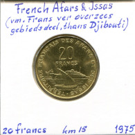 20 FRANCS 1975 AFARS E ISSAS FRANCESES FRENCH AFARS & ISSAS #AM525.E - Djibouti (Afars Et Issas)