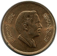 ½ QIRSH 5 FILS 1398 (1978) JORDAN Coin Hussein #AK158.U - Jordanie