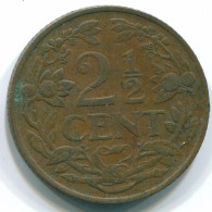 2 1/2 CENT 1948 CURACAO NEERLANDÉS NETHERLANDS Bronze Colonial Moneda #S10121.E - Curacao