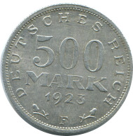 500 MARK 1923 F GERMANY Coin #AE436.U - 200 & 500 Mark