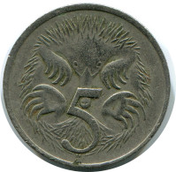 5 CENTS 1976 AUSTRALIA Moneda #AR907.E - 5 Cents