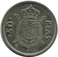 50 PESETAS 1983 SPAIN Coin #AR186.U - 50 Peseta