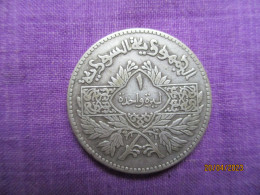 Syria: 1 Pound 1950 (silver) - Siria